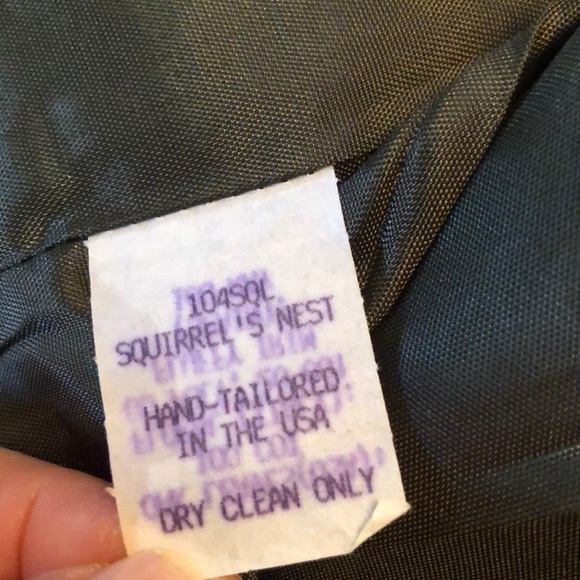 Tapp NY Vintage lined mixed brocade fabric zipper with bead pull sleeveless vest - Picture 14 of 16